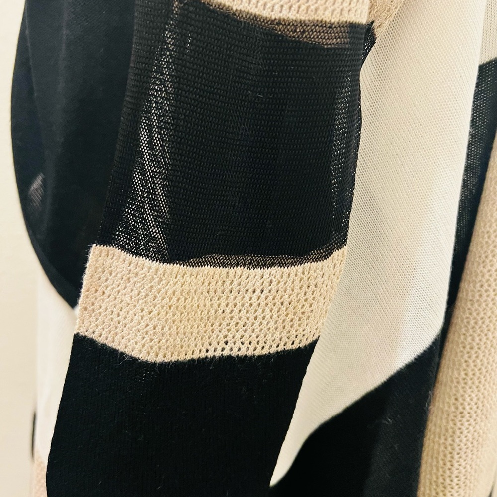 INC International Concepts Color Block Cardigan - Picture 6 of 11